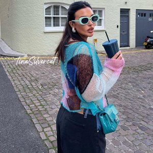 BLOGGER'S FAVE! Zara Wool And Alpaca Blend Knit Sweater NWT